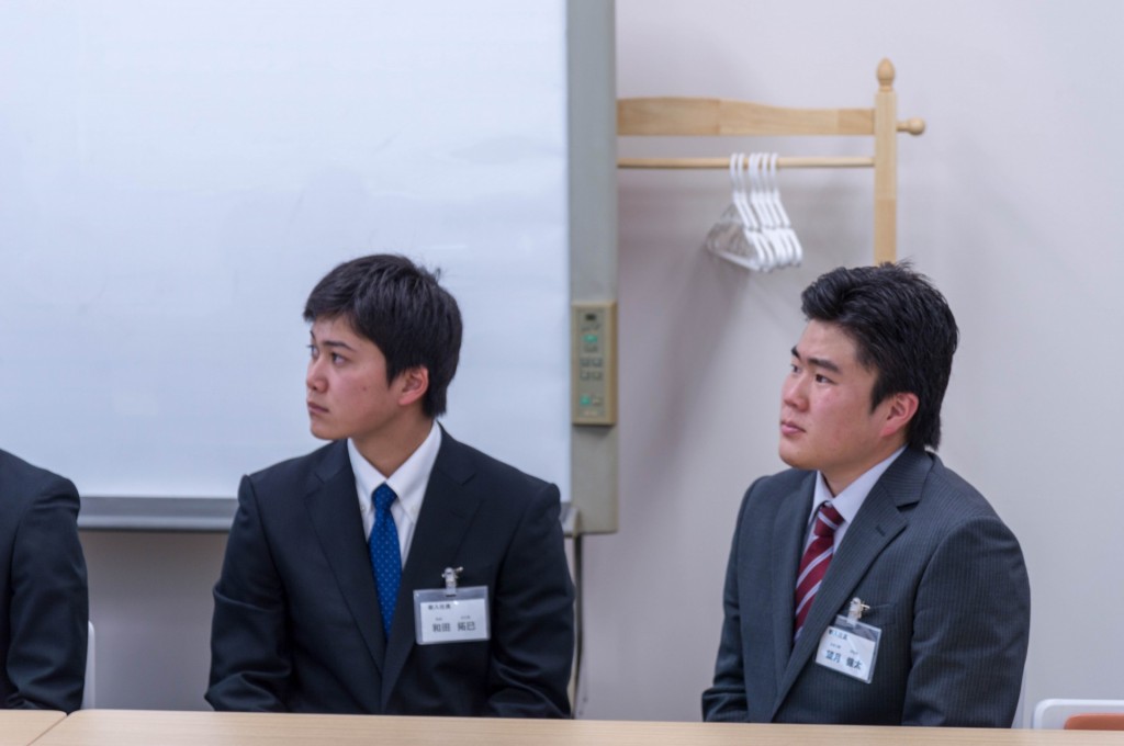 新入社員の引き締まった表情その2